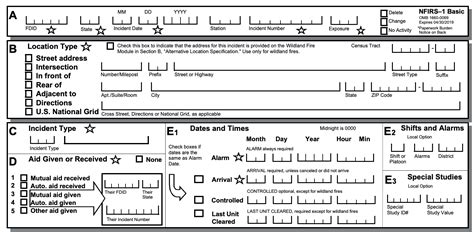 National Fire Incident Reporting System (NFIRS).